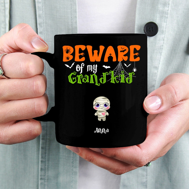 Beware Of My Grandkids Personalized Shirt Best Gift For Halloween