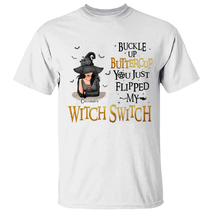 Some Days You Have To Put On The Hat - Personalized Custom Witch Shirt, Hoodie, Sweatshirt - Halloween Gift For Witches