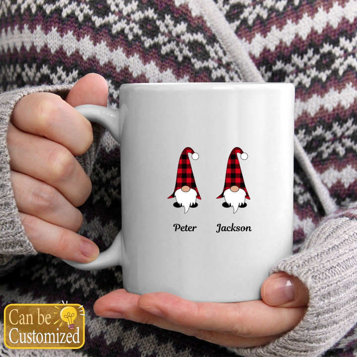 Christmas Gnome Crew Personalized Mug - Christmas Gift Mug For Family