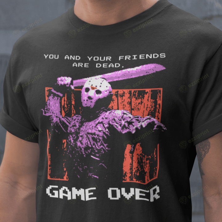 Game Over Friday the 13th Jason Voorhees T-shirt