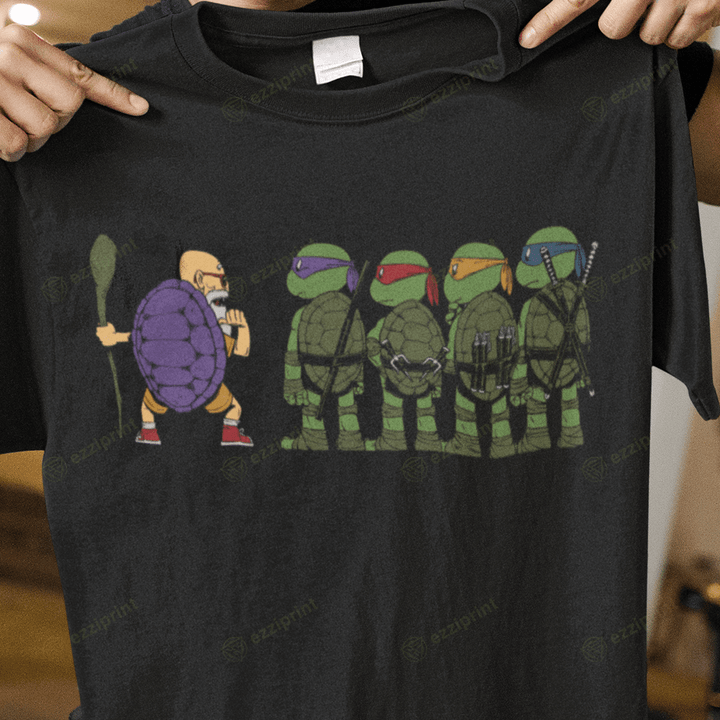 The Shells Master Roshi Teenage Mutant Ninja Turtles Mashup T-Shirt