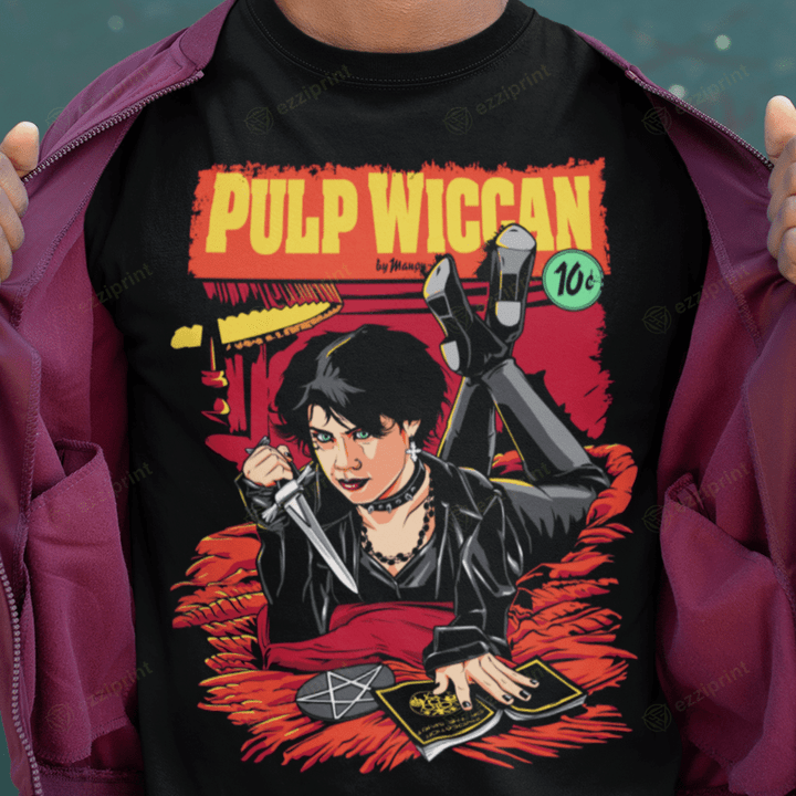 Pulp Wiccan The Craft Nancy Downs Pulp Fiction Mashup T-Shirt