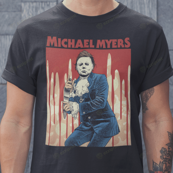 Myers Dance Austin Power Michael Myers Halloween Mashup T-Shirt
