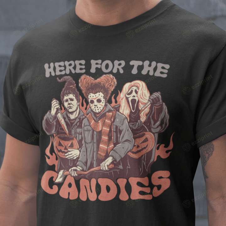 For The Candies Sanderson Sisters Hocus Pocus Horror Character T-Shirt