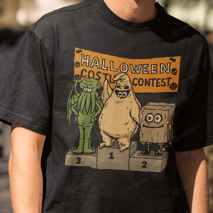 Halloween Costume Contest SpongeBob SquarePants Horror T-Shirt