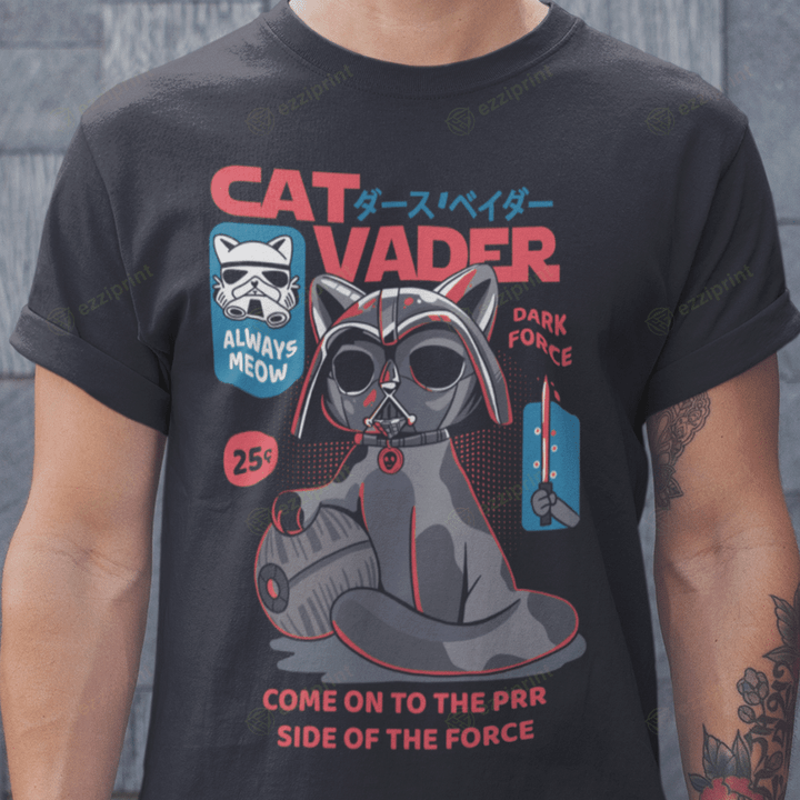 CatVader Darth Vader StarWars Cat T-Shirt