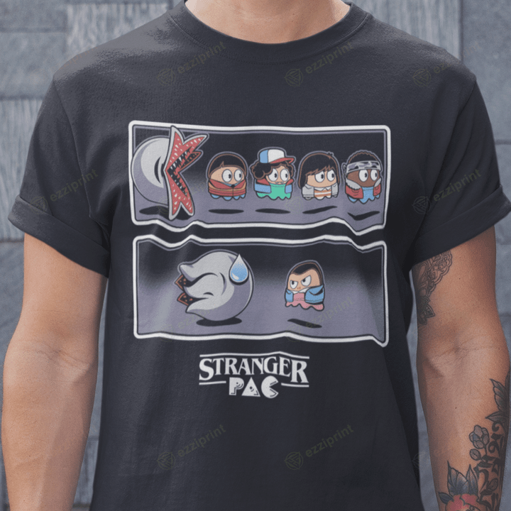 Stranger Pac Pac-man Stranger Things Mashup T-Shirt