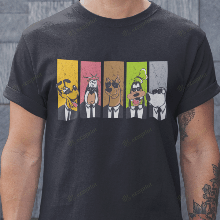 Reservoir Dogs Dog Cartoon Character T-Shirt