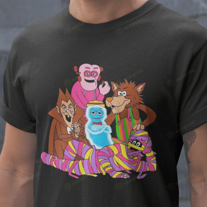 Monster Cereals Club Cereal The Breakfast Club Monster Character T-Shirt