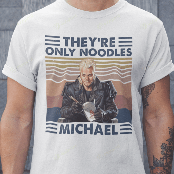 They're Only Noodles David Powers The Lost Boys Vintage T-Shirt