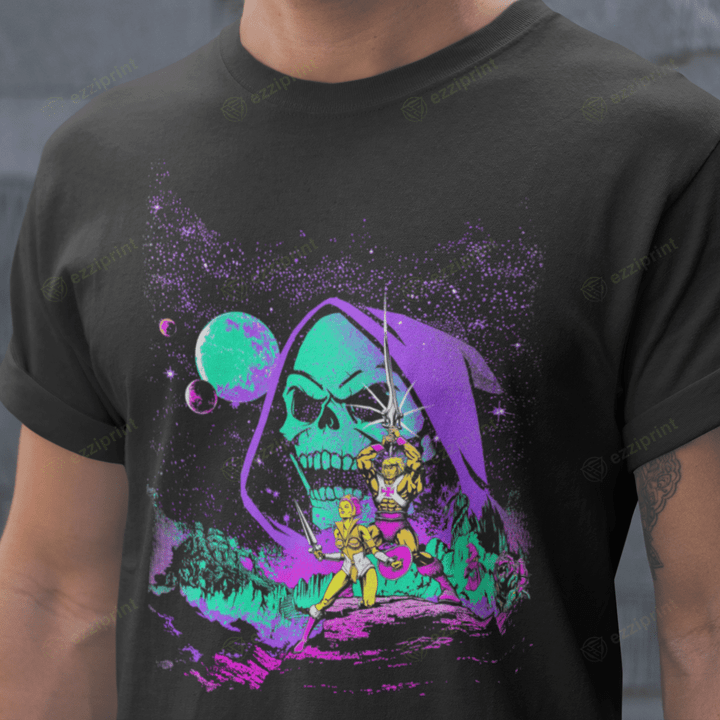 A Universe Far Far Away Star Wars He-Man and the Masters of the Universe T-Shirt