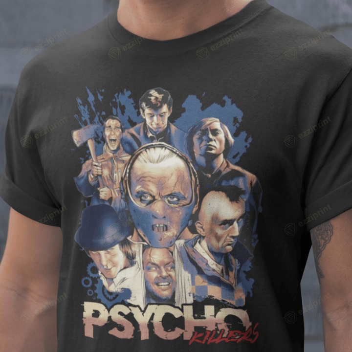 Psycho Killers Horror Character T-Shirt