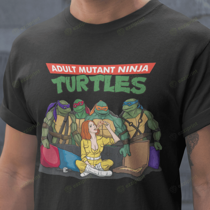 Adult Mutant Ninja Turtle April O'Neil Teenage Mutant Ninja Turtles T-Shirt
