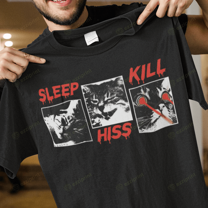 Sleep Hiss Kill Cat T-Shirt
