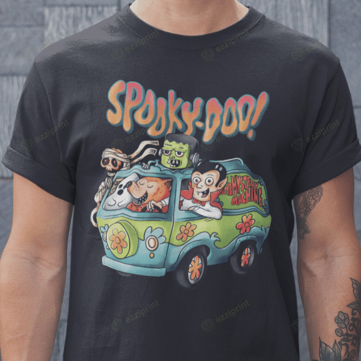 Spooky-Doo Scooby-Doo Monster Characters T-Shirt
