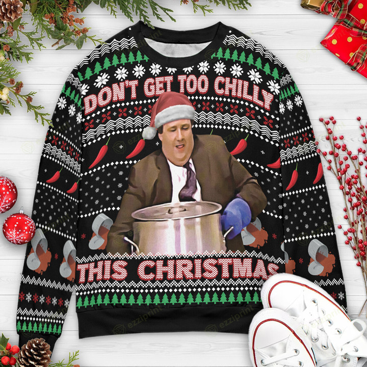 Don't Get Too Chilly This Christmas Kevin Malone The Office Sweater