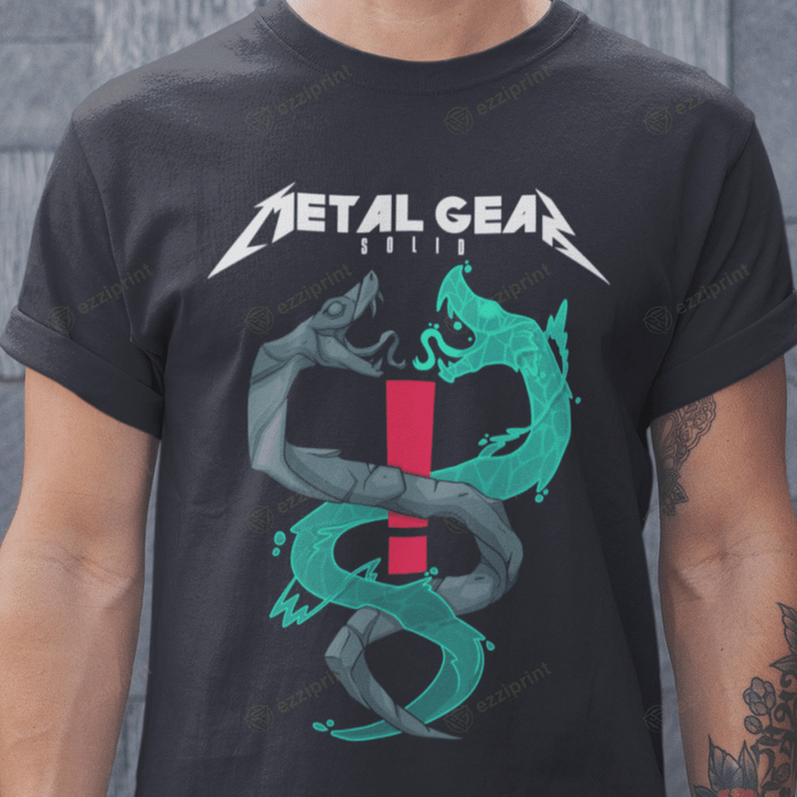 MGS Metallica Metal Gear Solid: The Twin Snakes T-Shirt
