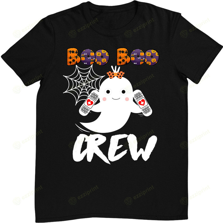 Boo Boo Crew Nurse Shirt Funny Halloween Costume Fun Gift T-Shirt