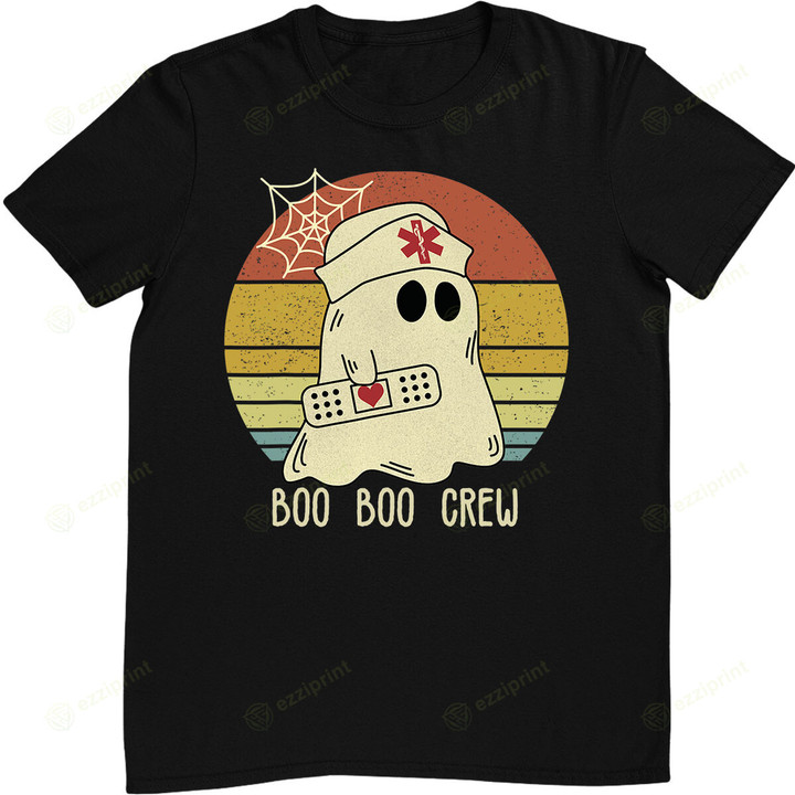 Boo Boo Crew Nurse Shirts Halloween Nurse T-Shirt