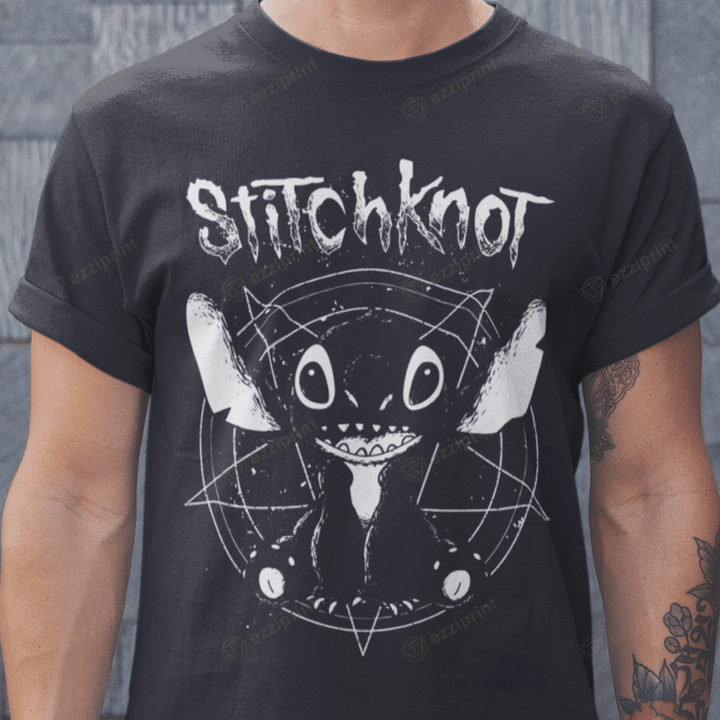 Stitchknot Heavy Metal Slipknot Stitch Mashup T-Shirt