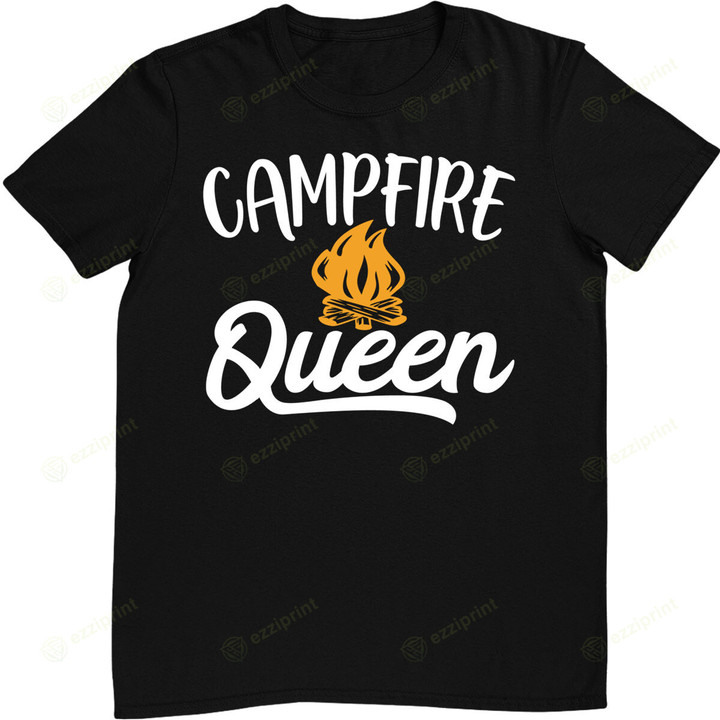 Campfire Queen Camping T-Shirt