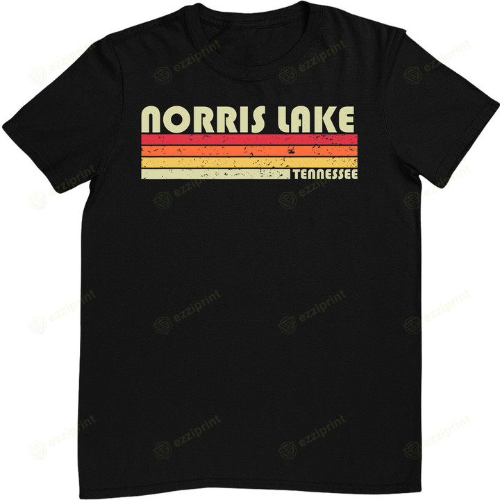 NORRIS LAKE TENNESSEE Funny Fishing Camping Summer Gift T-Shirt