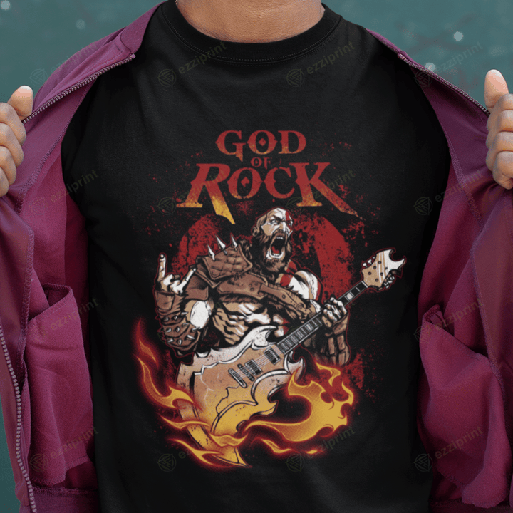 God of Rock God of War T-Shirt