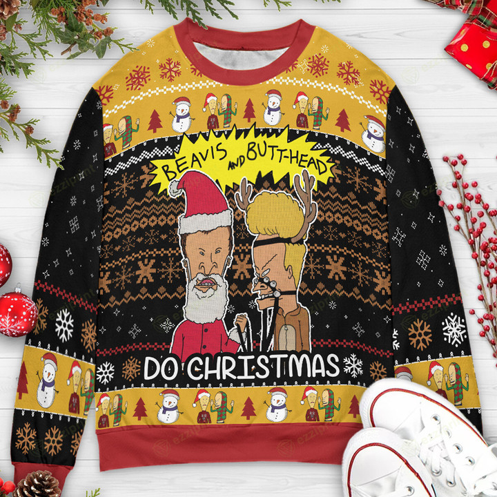 Do Christmas Beavis and Butt-head Sweater