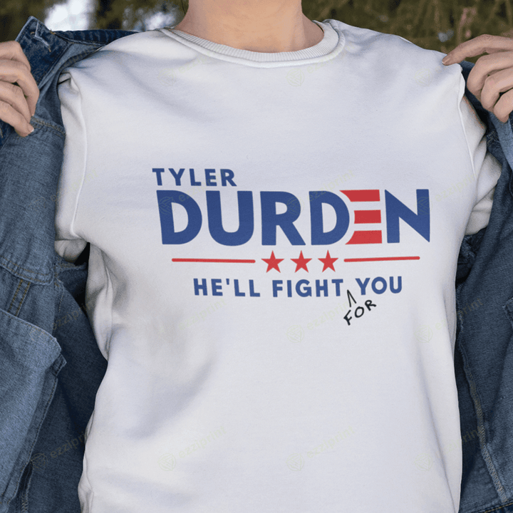 Tyler Durden Fight For You Fight Club T-Shirt