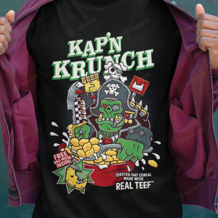 Kap’N Krunch Ragnar Blackmane Cereal T-Shirt