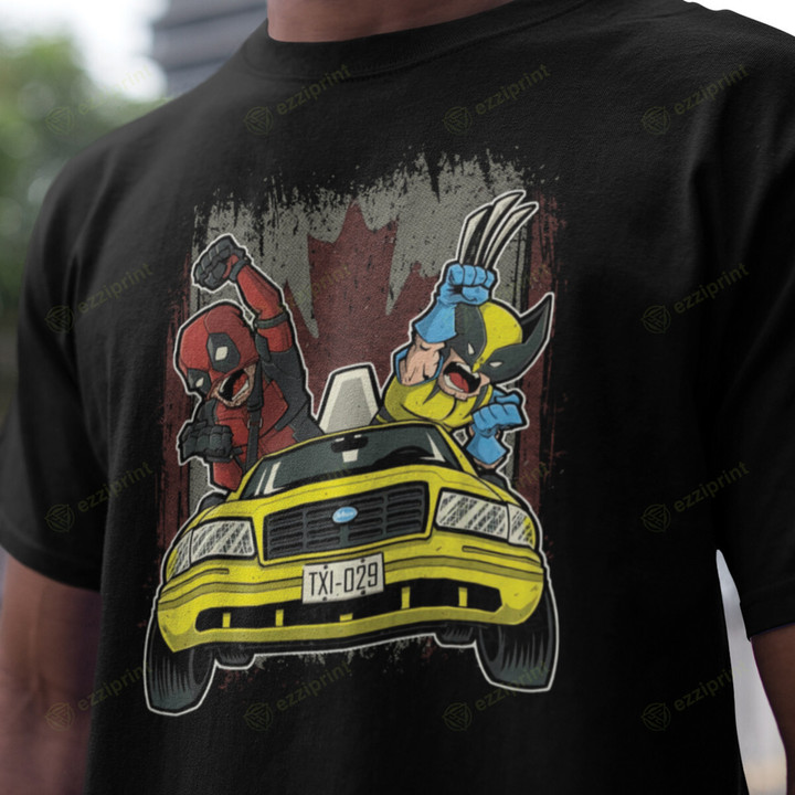 Oh Canada Deadpool Wolverine T-Shirt