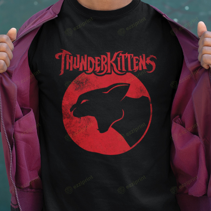 ThunderKittens ThunderCats Cat Mashup T-Shirt