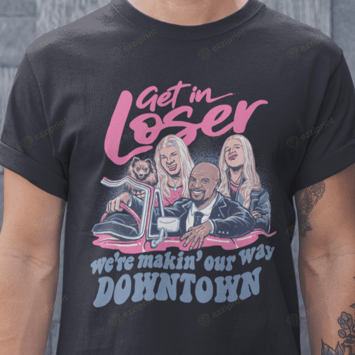 Making Our Way Downtown Mean Girls White Chicks Mashup T-Shirt