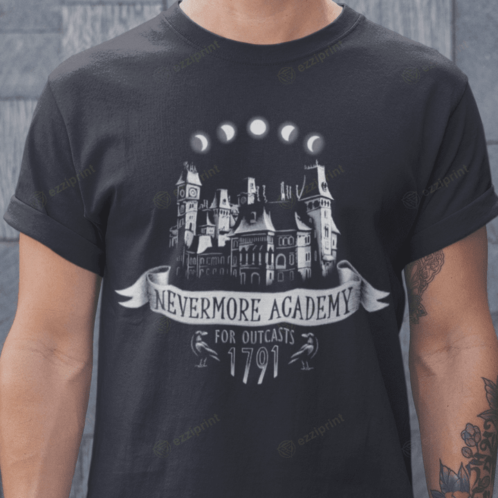 Nevermore Academy Nevermore Academy The Addams Family Mashup T-Shirt