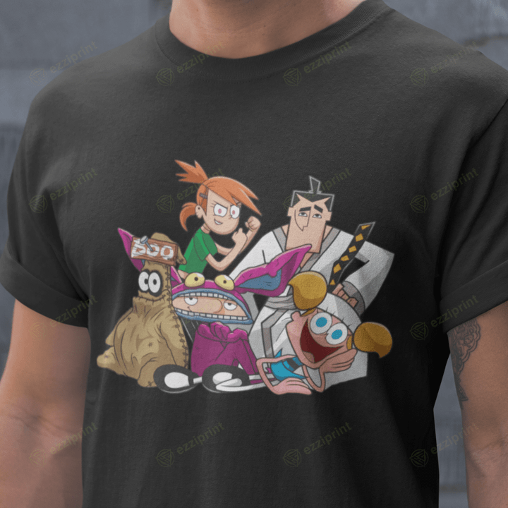 The Costume Club The Breakfast Club Cartoon Characters Mashup T-Shirt