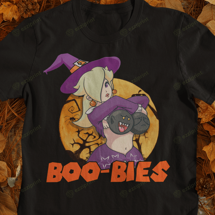 Boo-Bies Halloween Hook-Ups skateboard brand Princess Peach Mashup T-Shirt ‌