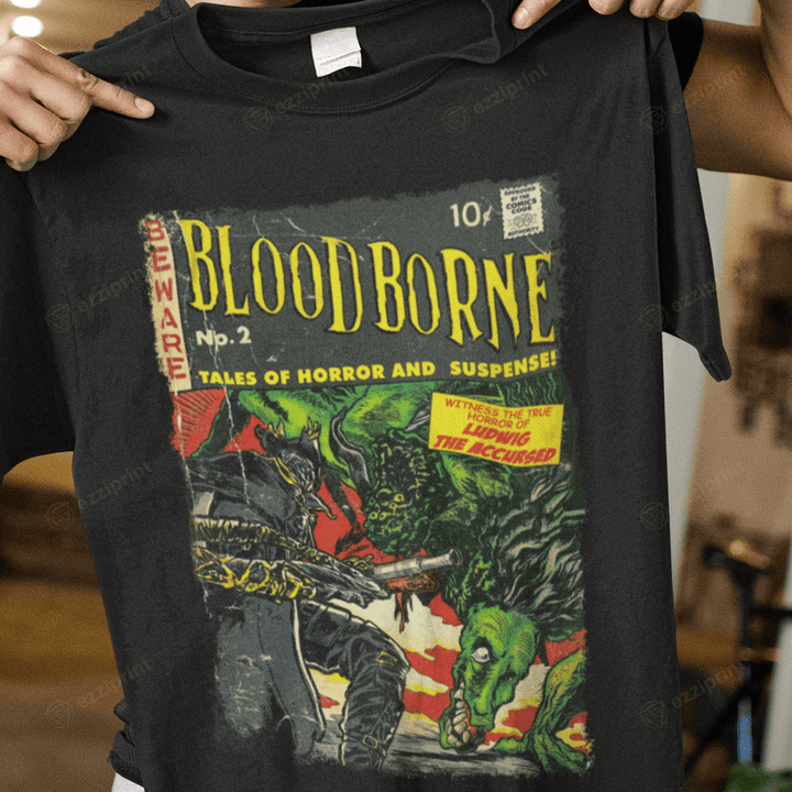 Bloodborne Comic cover T-Shirt
