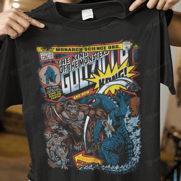 Godzilla vs Kong Comic cover T-Shirt