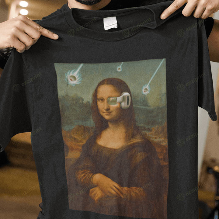 The First Saiyan Mona Lisa Dragon Ball Mashup T-Shirt
