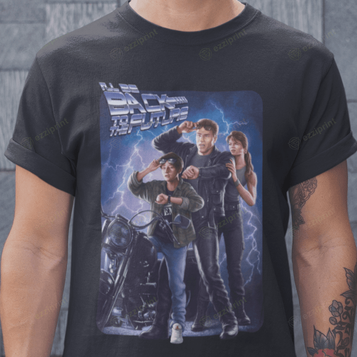 I’ll Be Back Back to the Future Terminator Mashup T-Shirt