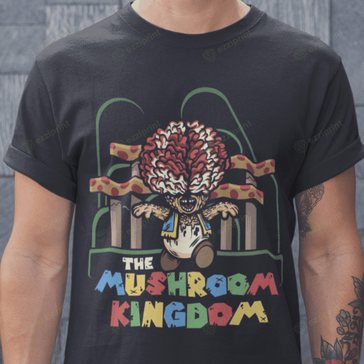 The Mushroom Kingdom Super Mario The Last Of Us Mashup T-Shirt
