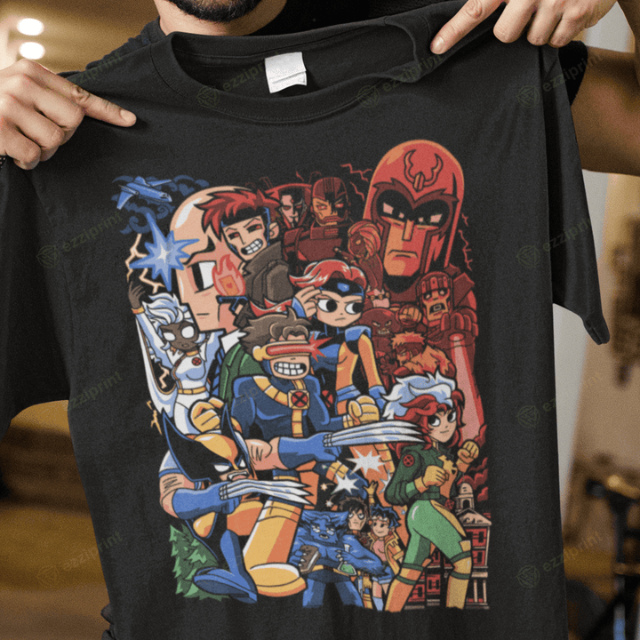 Mutants Avengers Characters T-Shirt