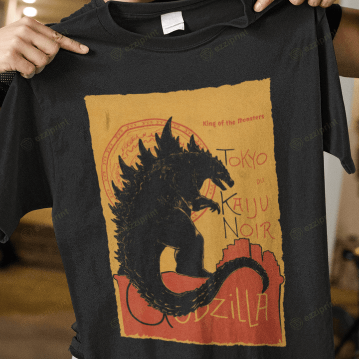 Kaiju Noir Kaiju Godzilla Mashup T-Shirt