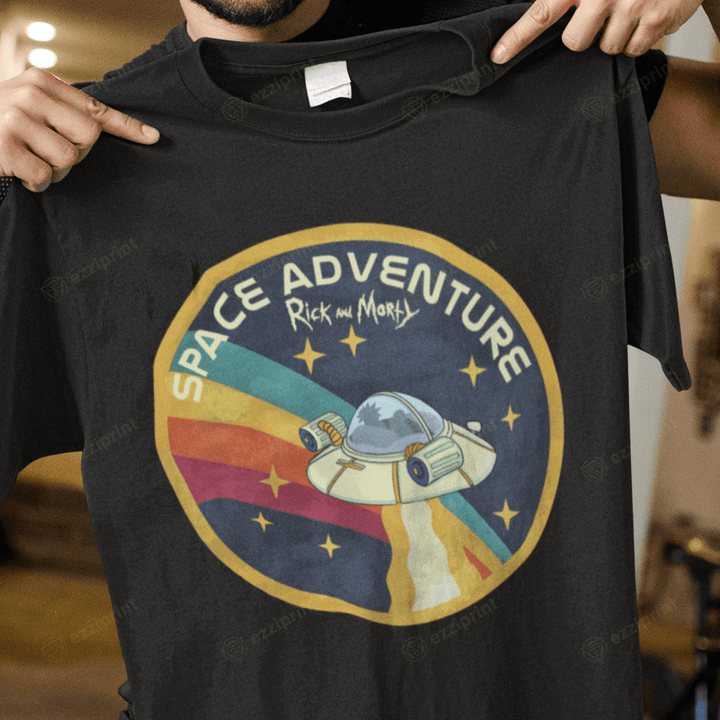 Space Adventure Rick and Morty T-Shirt