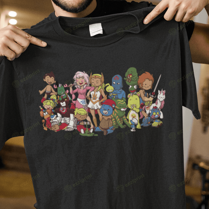 My 80s Friends 80s Characters T-Shirt