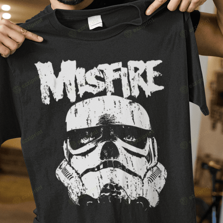 Misfire Misfits Stormtrooper Star Wars Mashup T-Shirt