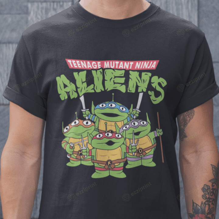 Ninja Aliens Teenage Mutant Ninja Turtles T-Shirt