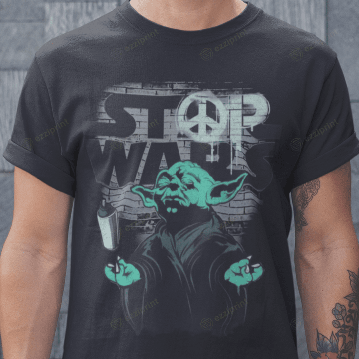Stop Wars Baby Yoda Star Wars T-Shirt