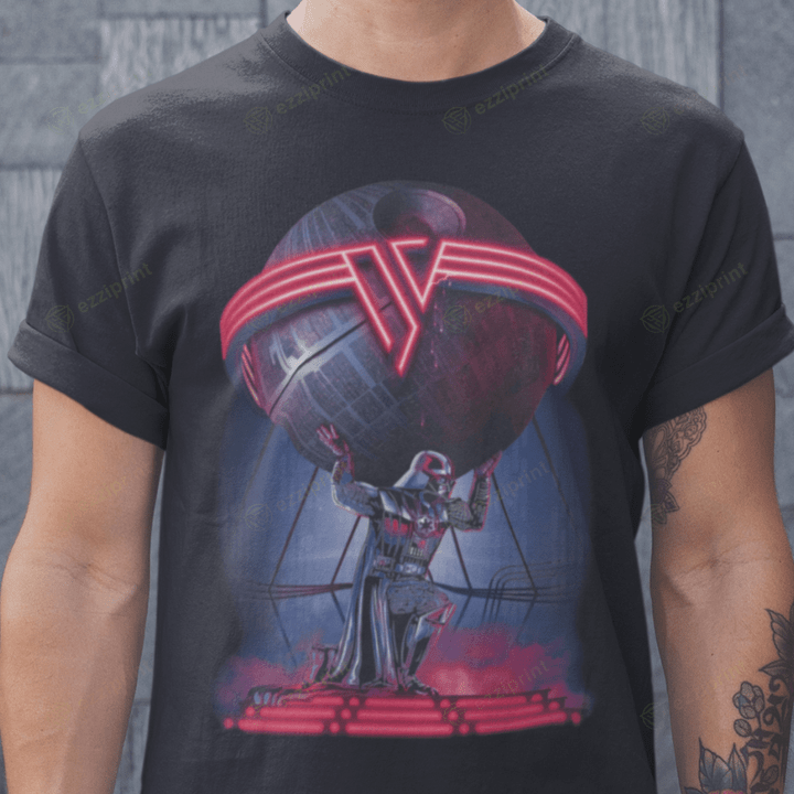 Van Vader Van Halen Darth Vader Star Wars Mashup T-Shirt