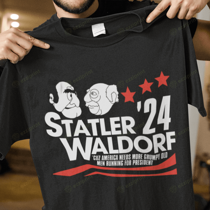 Statler Waldorf '24 Statler and Waldorf Star Wars Mashup T-Shirt